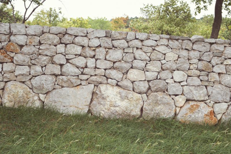 Stone Wall Construction